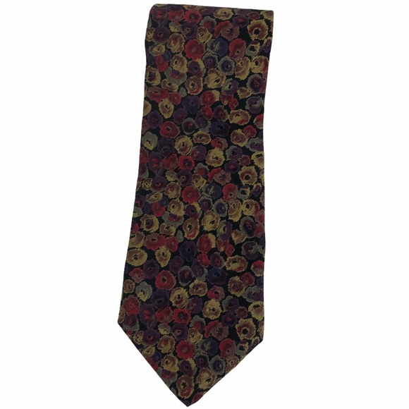 Sazzari men’s tie 100% silk made in Italy 4 1/4” - Picture 2 of 7